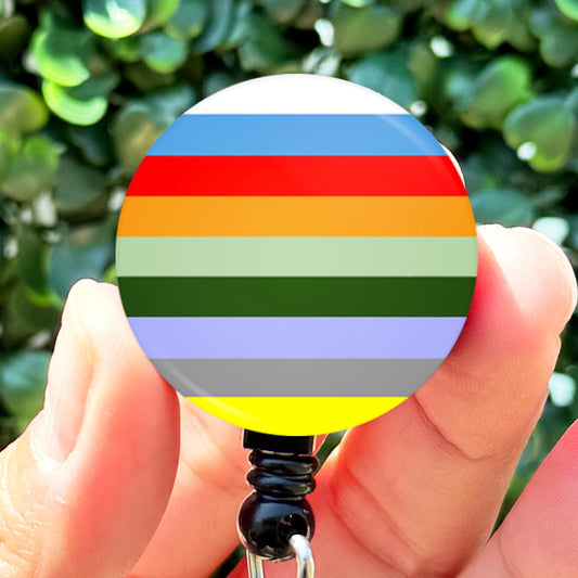 Phlebotomy Badge Reel  Phlebotomist Order of Blood Draw Rainbow  ID Badge Holder  Nurse Gift  Nurse Badge Reel  Cute ID Badge Reel